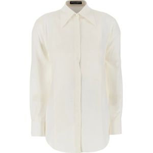 Dolce & Gabbana, Dames, Blouses & Shirts, Beige, Maat: S