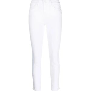 Jacob Cohën, Dames, Jeans, Wit, Maat: W28 Katoen,
