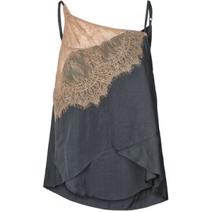 Rabens Saloner, Dames, Tops, Zwart, Maat: XL