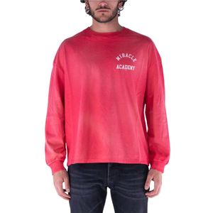 Nahmias, Heren, Tops, Rood, Maat: M Katoen,