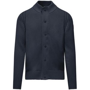 BomBoogie, Heren, Truien, Blauw, Maat: L Katoen,