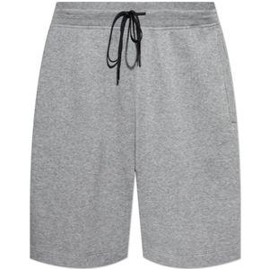 Theory, Heren, Korte broeken, Grijs, Maat: S Viscose,