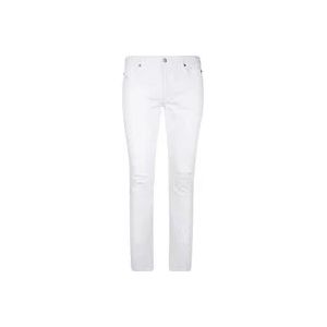 Balmain Skinny Jeans met 98% Katoen , White , Heren , Maat: W33