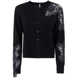 Liviana Conti, Dames, Truien, Zwart, Maat: M Wol,