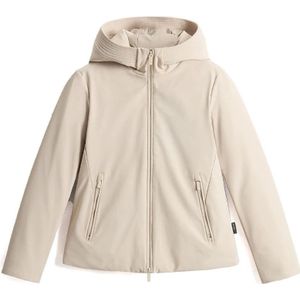 Woolrich, Dames, Jassen, Beige, Maat: L Polyamide,