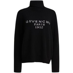 Givenchy, Dames, Truien, Zwart, Maat: M Wol,
