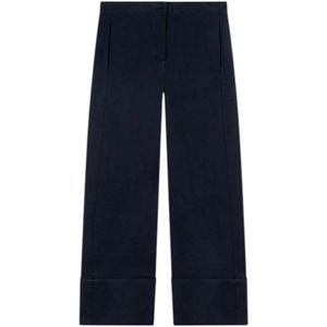 Dondup, Dames, Broeken, Blauw, Maat: M Katoen,