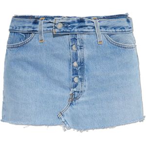 Re/Done, Dames, Rokken, Blauw, Maat: W25 Katoen,