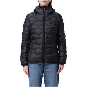 Blauer, Dames, Jassen, Zwart, Maat: XS Nylon,