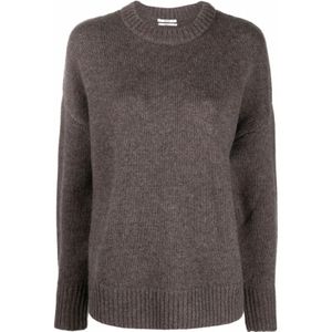 CO, Dames, Truien, Bruin, Maat: S Wol,