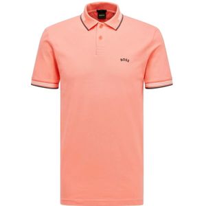 Hugo, Heren, Tops, Roze, Maat: L Katoen,