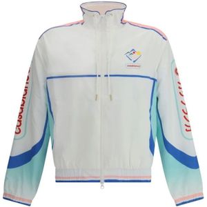 Casablanca, Heren, Jassen, Wit, Maat: L Polyamide,