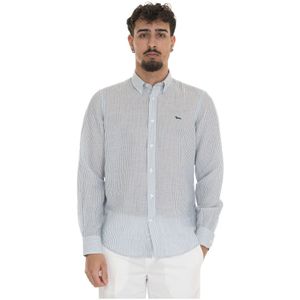 Harmont & Blaine, Heren, Overhemden, Blauw, Maat: M