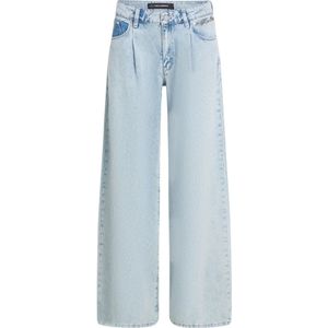 Karl Lagerfeld, Dames, Jeans, Blauw, Maat: W30 Katoen,