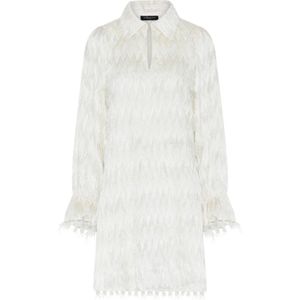 Bruuns Bazaar, Dames, Jurken, Wit, Maat: M Poliester,