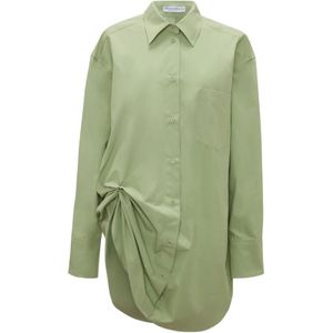 JW Anderson, Dames, Blouses & Shirts, Groen, Maat: XS