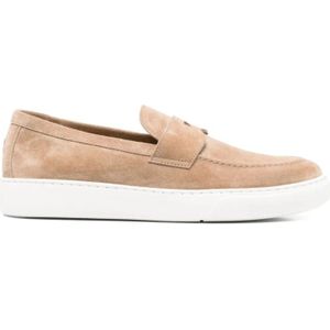 Henderson, Heren, Schoenen, Beige, Maat: 43 EU Leer,