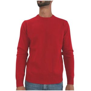 Saint Barth, Heren, Truien, Rood, Maat: L Wol,