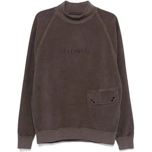 C.p. Company, Heren, Sweatshirts & Hoodies, Bruin, Maat: L