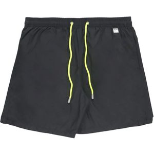 Saint Barth - Heren Zwembroek - Zwart - Elastische Taille - Koord