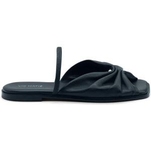 Vic Matié, Dames, Schoenen, Zwart, Maat: 36 EU Leer,