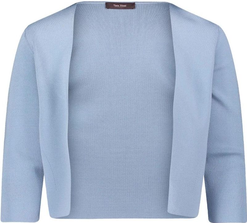 Vera Mont - 0226/4106 - Damesvest - Lichtstaalblauw