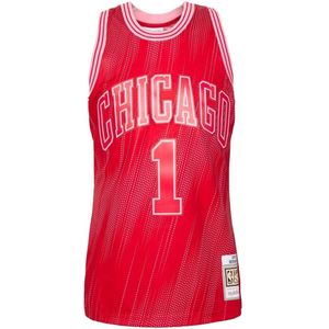 Mitchell & Ness - Monochrome Swingman Jersey 2008 - NBA-shirt - Chicago Bulls - Derrick Rose