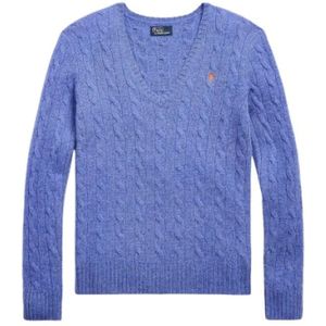 Polo Ralph Lauren, Dames, Truien, Blauw, Maat: M Wol,