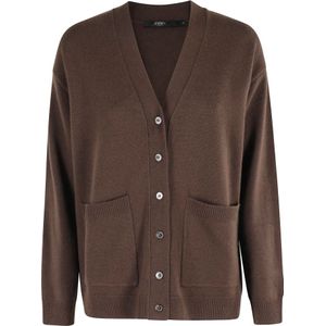 Seventy, Dames, Truien, Bruin, Maat: L Wol,