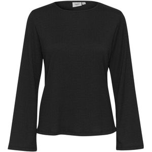 Saint Tropez, Dames, Blouses & Shirts, Zwart, Maat: L