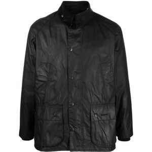 Barbour - Bedale - Wax Jas - Zwart - Gewaxt Katoen