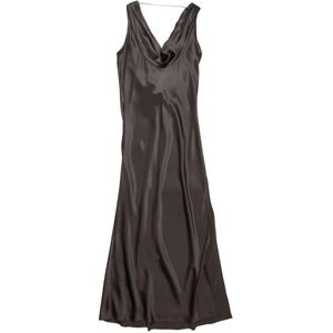Acne Studios, Dames, Jurken, Zwart, Maat: XS Satijn,