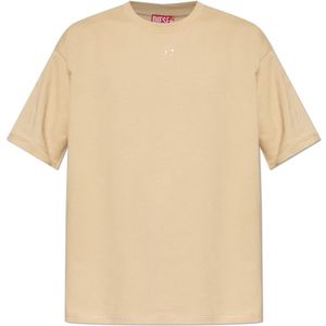 Diesel, Heren, Tops, Beige, Maat: L Katoen,