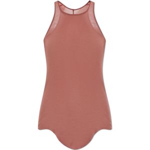 Rick Owens, Dames, Tops, Roze, Maat: 2XS Katoen,
