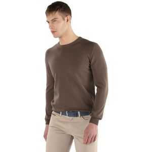 Harmont & Blaine, Heren, Sweatshirts & Hoodies, Bruin, Maat: XL Katoen,