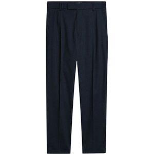 Cinque, Heren, Broeken, Blauw, Maat: XL Viscose,