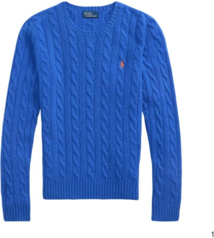 Polo Ralph Lauren - Trui - Blauw - Gebreide Truien