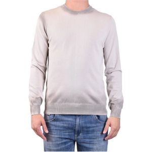 Dondup, Heren, Sweatshirts & Hoodies, Grijs, Maat: XL Katoen,