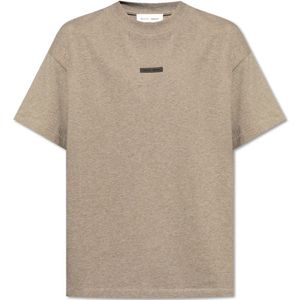 Fear Of God, Heren, Tops, Grijs, Maat: XL Katoen,