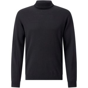 Roberto Collina, Heren, Truien, Zwart, Maat: 2XL Wol,