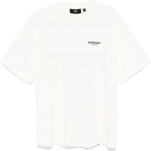 Represent, Heren, Tops, Wit, Maat: XL Katoen,
