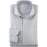 Olymp, Heren, Overhemden, Grijs, Maat: 2XL