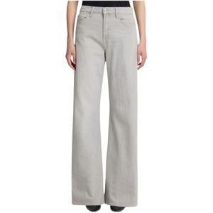 7 For All Mankind, Dames, Jeans, Grijs, Maat: W27 Katoen,