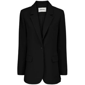 Modström, Dames, Jassen, Zwart, Maat: XL Leer,
