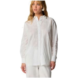 Kocca, Dames, Blouses & Shirts, Wit, Maat: L