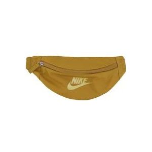 Nike Stoffen Heuptas met Centrale Zak , Brown , unisex , Maat: ONE Size