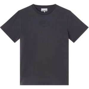 Ganni, Dames, Tops, Blauw, Maat: L