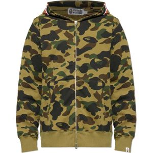 A Bathing Ape, Heren, Sweatshirts & Hoodies, Groen, Maat: L Katoen,
