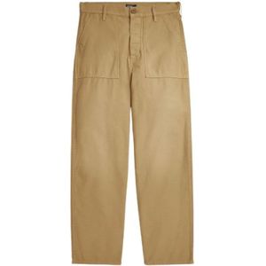 Polo Ralph Lauren, Dames, Broeken, Beige, Maat: XS Katoen,