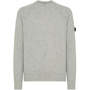 Peuterey, Heren, Truien, Grijs, Maat: L Wol,